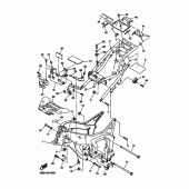 Схема узла: Рама Yamaha FZ6 FZ6