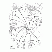 Схема вузла: Електроустаткування 1 Yamaha YZ450F YZ450F