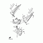 Схема вузла: Бічна кришка Yamaha FZS1000 FZ1