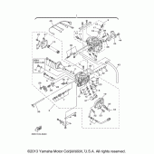 Схема узла: Карбюратор Yamaha XVS650 V-Star Classic