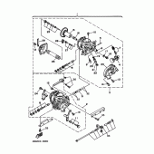 Схема вузла: Карбюратор Yamaha SRV250 Renaissa