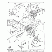 Схема узла: Карбюратор Yamaha XVS650 V-Star Custom