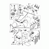 Схема вузла: Електроустаткування 1 Yamaha YZF-R3