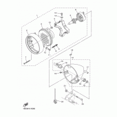 Схема вузла: Фара Yamaha XVS250 Drag Star