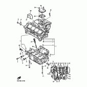 Схема узла: Картер двигателя Yamaha FZ6 FZ6 FAZER S2