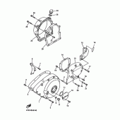 Схема узла: Крышки картера 1 Yamaha XVZ1300 Royal Star Tour Deluxe