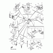 Схема узла: Электрооборудование 2 Yamaha WR450F
