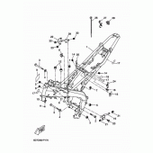 Схема узла: Рама Yamaha MT125 MT-125 (ABS)