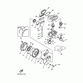 Схема вузла: Впускна система Yamaha XVS400 Drag Star