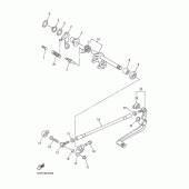 Схема вузла: Вал перемикання Yamaha YZF-R1 R1
