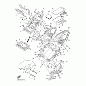 Схема узла: Pare boue Yamaha YZF-R6/ YZF600 R6