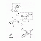 Схема вузла: Поворотники Yamaha YZF-R125
