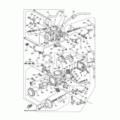 Схема вузла: Карбюратор Yamaha TRX850