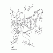 Схема узла: Рама Yamaha XVS1100 Drag Star Classic