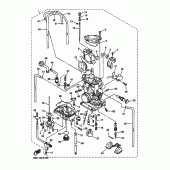 Схема вузла: Карбюратор Yamaha YZ450F YZ450F