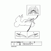 Схема узла: Графика и Эмблема Yamaha YP250 Majesty