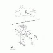 Схема вузла: Електроустаткування 3 Yamaha VMX17 V-MAX