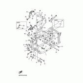 Схема вузла: Рама Yamaha XVS400 Drag Star