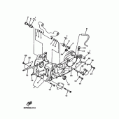 Схема узла: Картер двигателя Yamaha YP250 Majesty