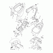 Схема узла: Крыло Yamaha FZ8 FZ8 (Naked)