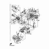 Схема узла: Карбюратор 2 Yamaha XVZ1300 Royal Star Venture