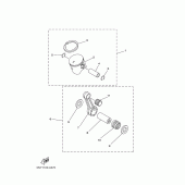 Схема узла: Опционные детали 1 Yamaha YZ125