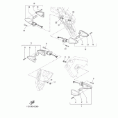 Схема вузла: Поворотники Yamaha XT660 XT660Z Tenere