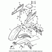Схема вузла: Крило Yamaha XVZ1300 Venture Royale