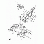 Схема вузла: Рама Yamaha YZF-R1 R1 RaceBase