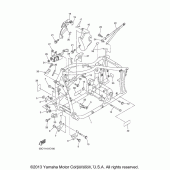 Схема вузла: Рама Yamaha XVS650 V-Star Classic