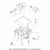 Схема вузла: Фільтр масляний Yamaha FZ6 FZ6R
