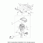 Схема вузла: Панель приладів Yamaha XVS1300 V-Star Tourer