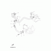 Схема узла: Система индукции воздуха Yamaha MT03 MT-03