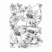 Схема узла: Впускная система Yamaha XV1700 Road Star Warrior