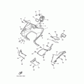 Схема узла: Облицовочные элементы Yamaha XP500 T-MAX