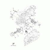 Схема узла: Масляный насос Yamaha XP500 T-MAX 530