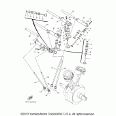 Схема вузла: Клапан Yamaha XV1900 Stratoliner S