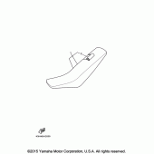 Схема вузла: Сидіння Yamaha TTR230 TT-R230