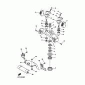 Схема узла: Рулевой механизм Yamaha XVZ1300 Royal Star Venture S