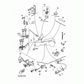 Схема вузла: Електроустаткування 2 Yamaha YP400