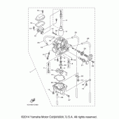 Схема вузла: Карбюратор Yamaha TTR230 TT-R230