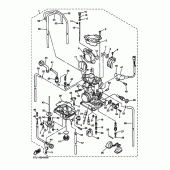 Схема вузла: Карбюратор Yamaha WR450F