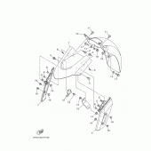 Схема вузла: Крило Yamaha XP500 T-MAX 530