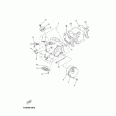 Схема узла: Картер двигателя Yamaha YP250 X-MAX