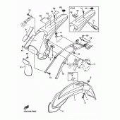Схема узла: Fender 2 Yamaha WR450F