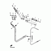 Схема вузла: Кермо та Тросики Yamaha YZF-R6/ YZF600 R6 RaceBase