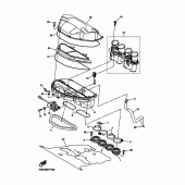 Схема вузла: Впускна система Yamaha YZF-R1 R1