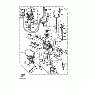 Схема узла: Карбюратор Yamaha BT1100 Bulldog