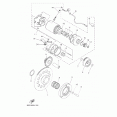 Схема узла: Привод стартера Yamaha XT660 Tenere