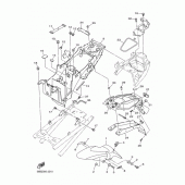 Схема узла: Крыло Yamaha XJ6 Diversion F (ABS)